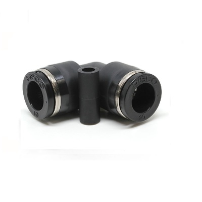 PV4 PISCO PISCO PLASTIC PUSH-IN FITTING 4MM TUBE UNION ELBOW