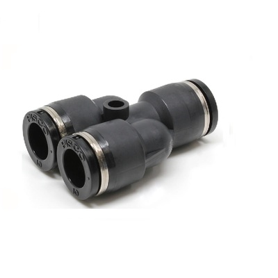 PY6M PISCO MINI PLASTIC PUSH-IN FITTING 6MM TUBE UNION "Y"