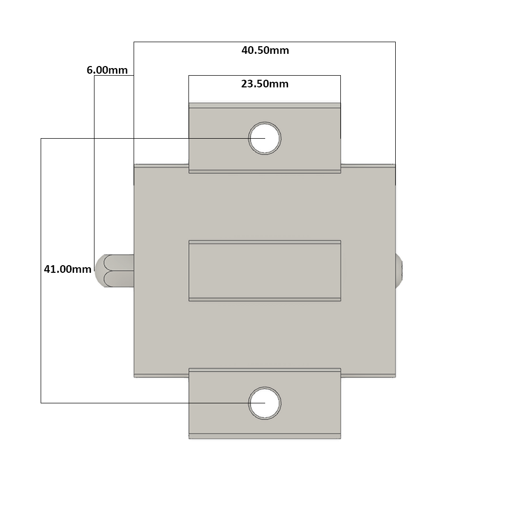 LSD15BK-F1S-N-D-M4 AIRTAC LOW PROFILE RAIL BEARING LSD 15MM SERIES, NORMAL ACCURACY WITH NO PRELOAD (D) STANDARD, TOP MOUNTING FLANGE - SHORT BODY