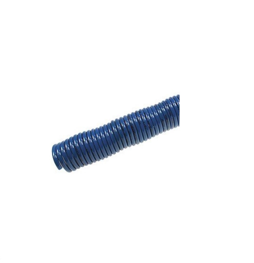 S38-124 COILHOSE COIL NYLON COIL, 3/8" X 12', 1/4" NPT RIGID FITTINGS, BLUE
