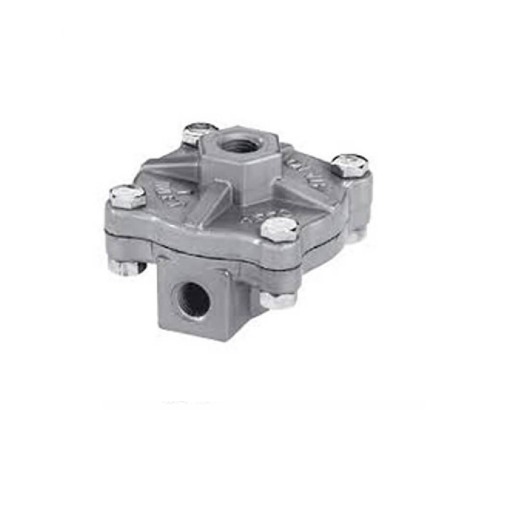 V043 001 ASCO QUICK EXHAUST SHUTTLE VALVE 1/4" NPT FEMALE UNION