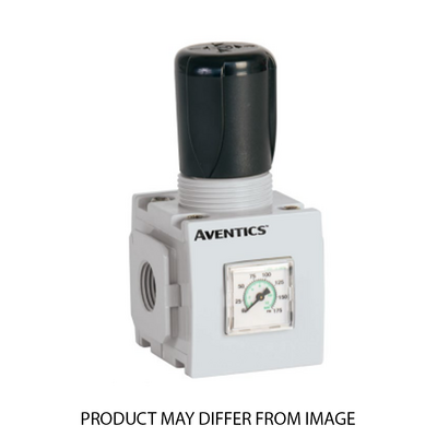 8653AR005R105D0 NUMATICS/AVENTICS REGULATOR 653 SERIES, 3/4" NPT, ROUND GAUGE PSI, 3-45 PSIG, HI-TEMP