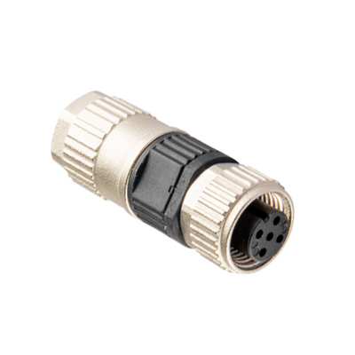 LSO12.4-0/IDC M12 FIELD ATTACHABLE INSULATION DISPLACEMENT CONNECTORS 4 PIN FEMALE STRAIGHT