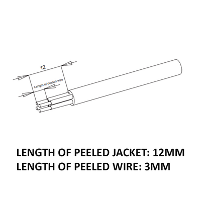 LS8.3-0/C(BU) M8 FIELD ATTACHABLE SCREW TERMINAL CONNECTORS 3 PIN MALE STRAIGHT