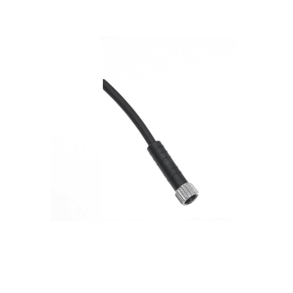 NAN-T-4FP-5M MENCOM CORDSET 4 PIN M8 FEMALE STR 5M PVC BK 24AWG 60VAC/DC