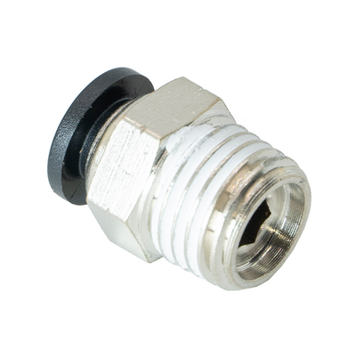 PC1/4-1/4NPT FLOFLEX FLOFLEX COMPOSITE PUSH-IN PNEUMATIC FITTING, 1/4" TUBE X 1/4" NPT MALE REDUCER