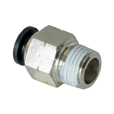 PC5/32-1/8NPT FLOFLEX FLOFLEX COMPOSITE PUSH-IN PNEUMATIC FITTING, 5/32" TUBE X 1/8" NPT MALE REDUCER