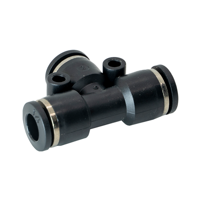 PE4 FLOFLEX FLOFLEX COMPOSITE PUSH-IN PNEUMATIC FITTING, 4MM TUBE UNION TEE