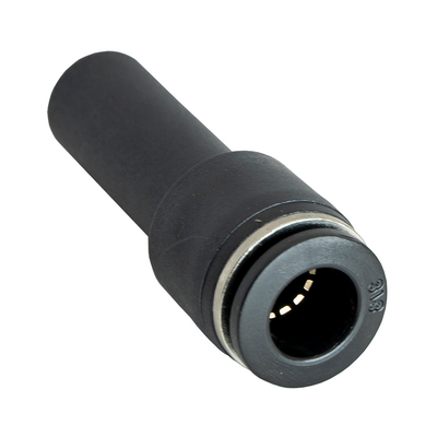 PGJ1/2-3/8 FLOFLEX FLOFLEX COMPOSITE PUSH-IN PNEUMATIC FITTING, 1/2" TUBE STEM X 3/8" TUBE PLUG-IN REDUCER