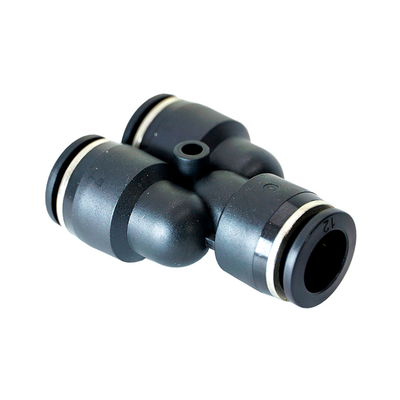 PY12 FLOFLEX FLOFLEX COMPOSITE PUSH-IN PNEUMATIC FITTING, 12MM TUBE UNION "Y"
