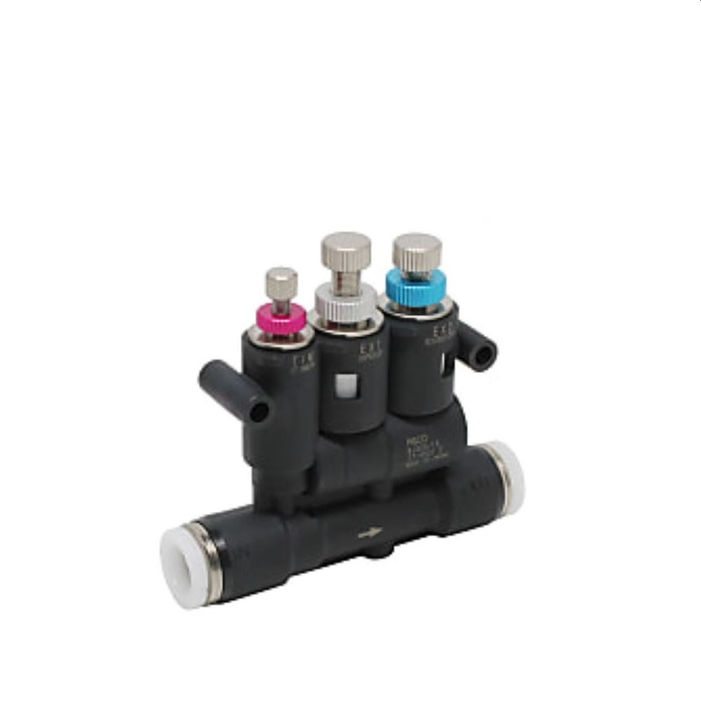BJSB8 PISCO SPEED CONTROL 8MM TUBE 2-STAGE KNOB ADJ