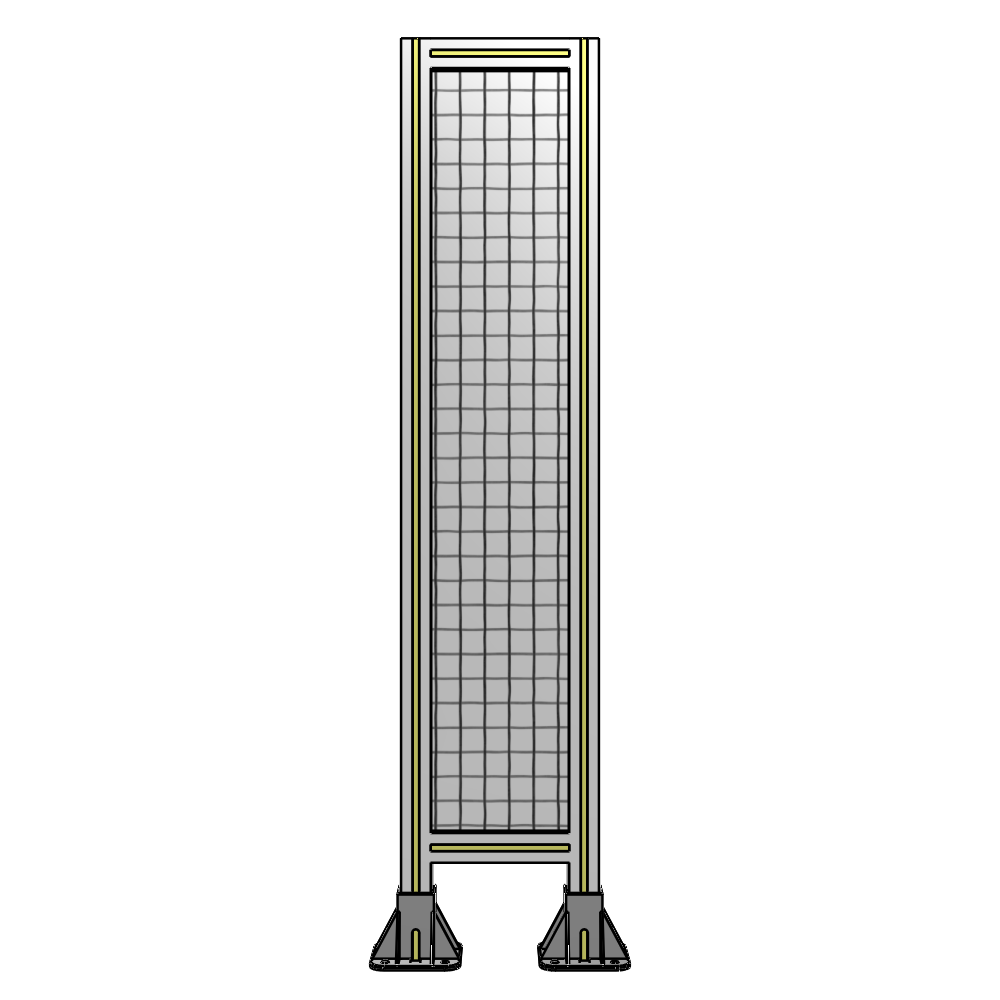 A3-1400-0300-0150-ZYMFK SINGLE PANEL-LEG ON  BOTH SIDES  1400MM X 300MM  1" MESH, AS A KIT