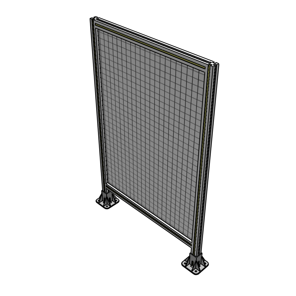 A3-1400-0900-0150-ZYMFK SINGLE PANEL-LEG ON  BOTH SIDES  1400MM X 900MM  1" MESH, AS A KIT