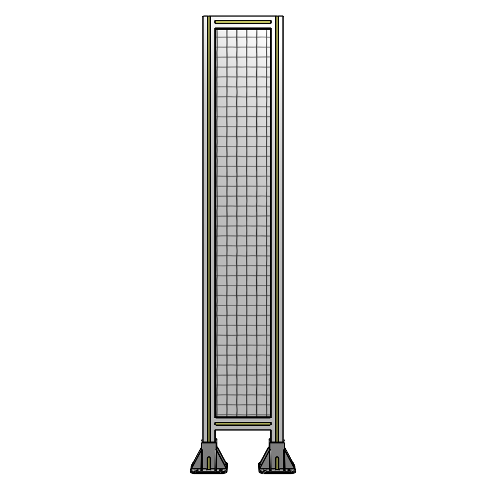 A3-1700-0300-0150-ZYMFK SINGLE PANEL-LEG ON  BOTH SIDES  1700MM X 300MM  1" MESH, AS A KIT