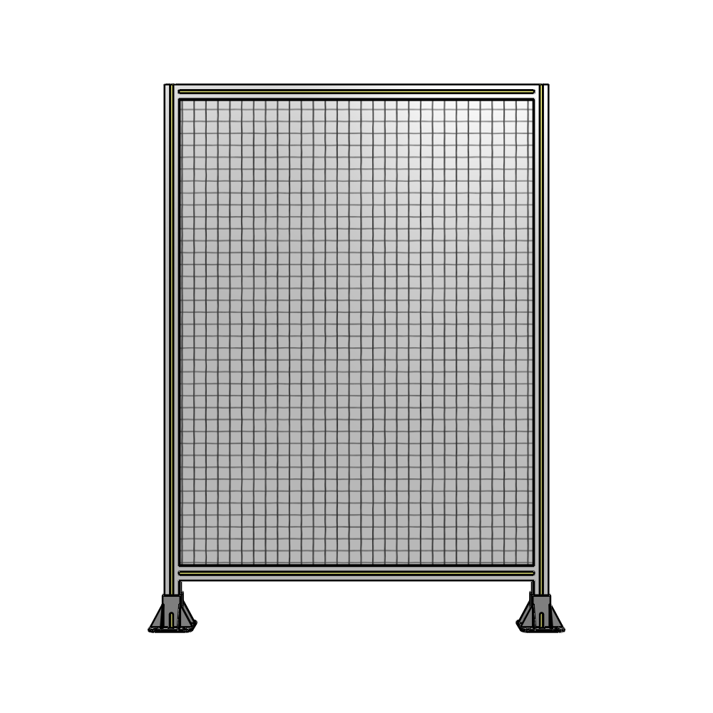 A3-1700-1200-0150-ZYMFK SINGLE PANEL-LEG ON  BOTH SIDES  1700MM X 1200MM  1" MESH, AS A KIT
