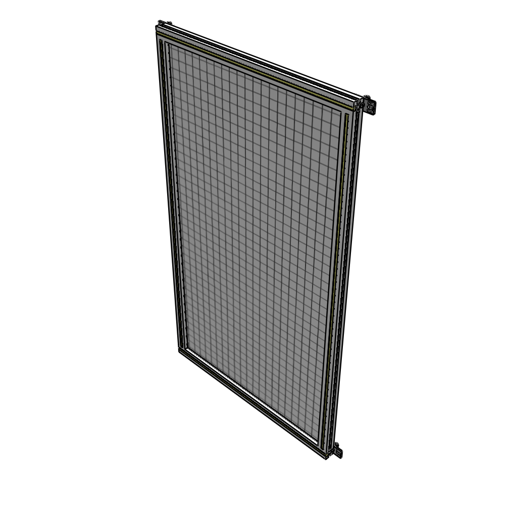 A4-1700-0900-0150-HYMZK SINGLE PANEL-NO LEGS WITH HINGES 1700MM X 900MM  1" MESH, AS A KIT