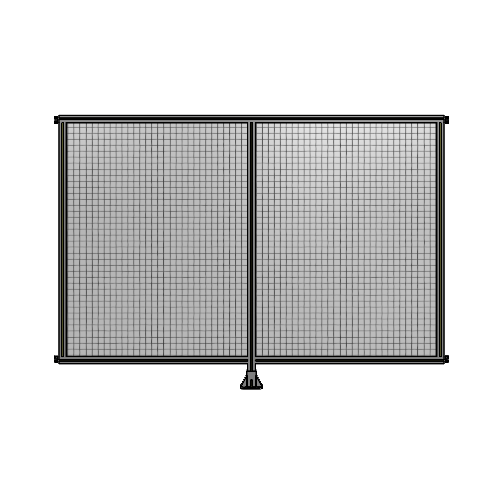 B7-1700-2400-0150-HYMFK DOUBLE PANEL-LEG IN CENTER AND HINGE CONNECTORS 1700MM X 2400MM  1" MESH, AS A KIT