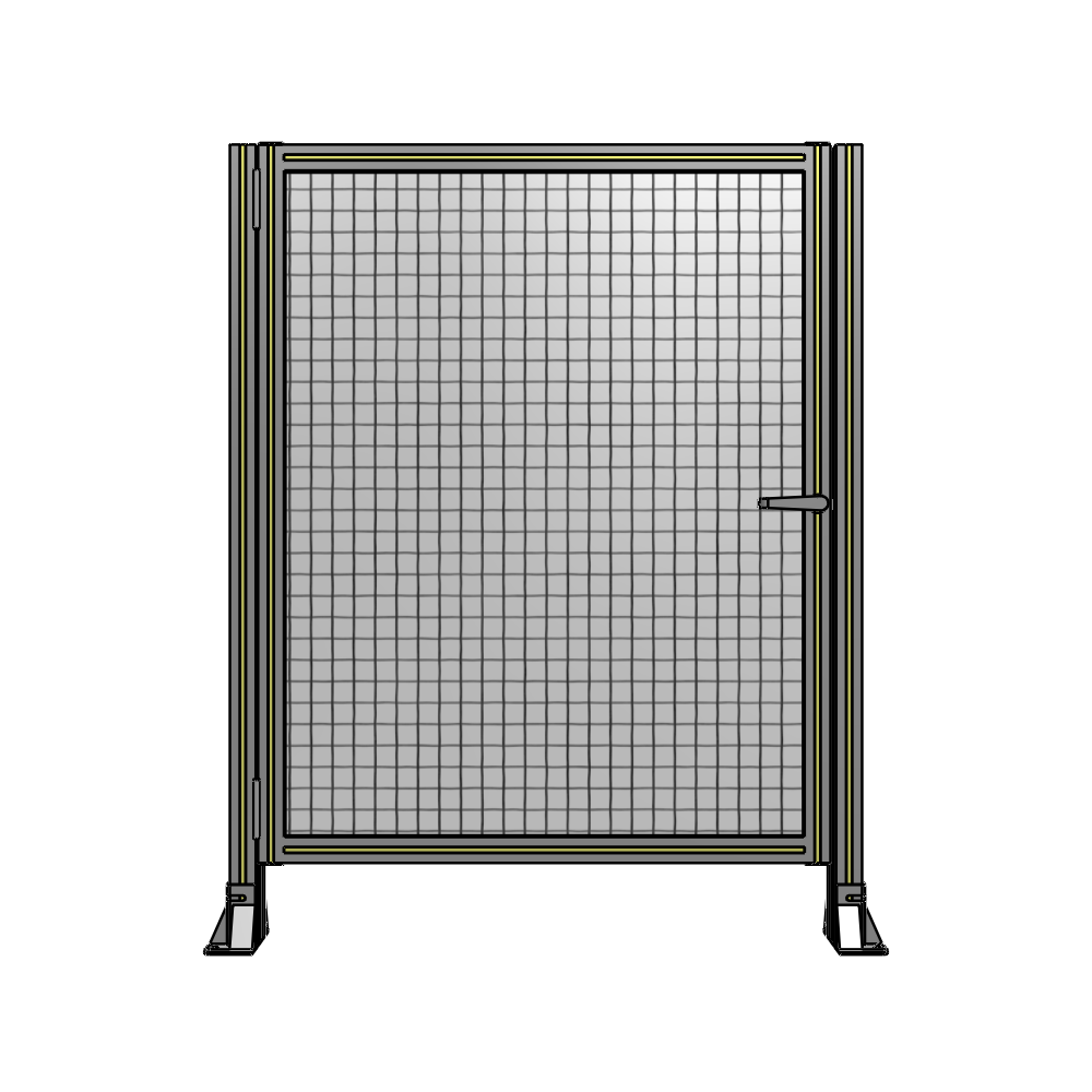 G5-1400-1100-0150-EYMTK DOOR-ROBUST FRAME, HANDLE/INTERNAL EGRESS ON RIGHT 1400MM X 1100MM 1" MESH, AS A KIT
