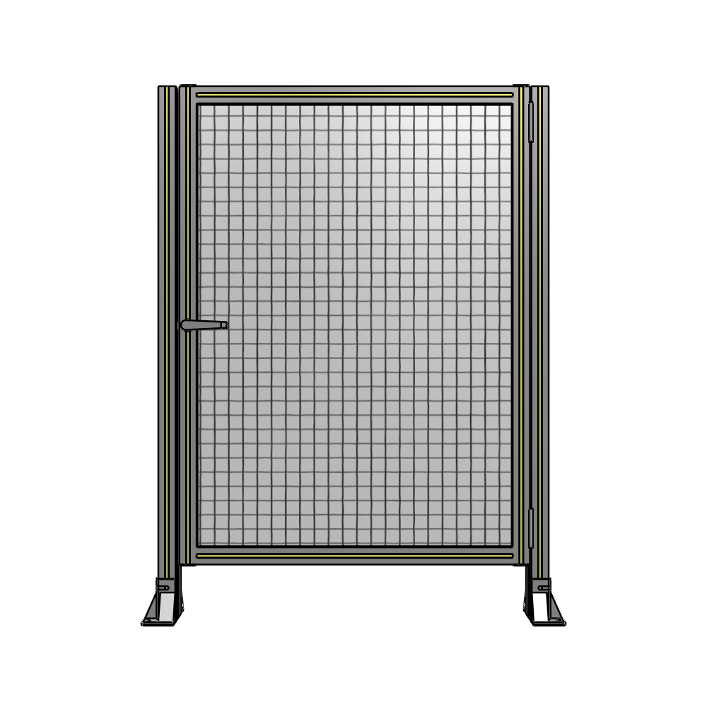 G6-1400-1020-0150-EYMTK DOOR-ROBUST FRAME, HANDLE/INTERNAL EGRESS ON LEFT 1400MM X 1020MM 1" MESH, AS A KIT