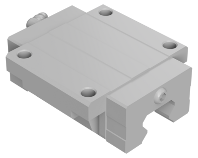 LSH25BK-F3N-N-D-M6 AIRTAC PROFILE RAIL BEARING LSH 25MM SERIES, NORMAL ACCURACY WITH NO PRELOAD (D), MULTI-MOUNTING