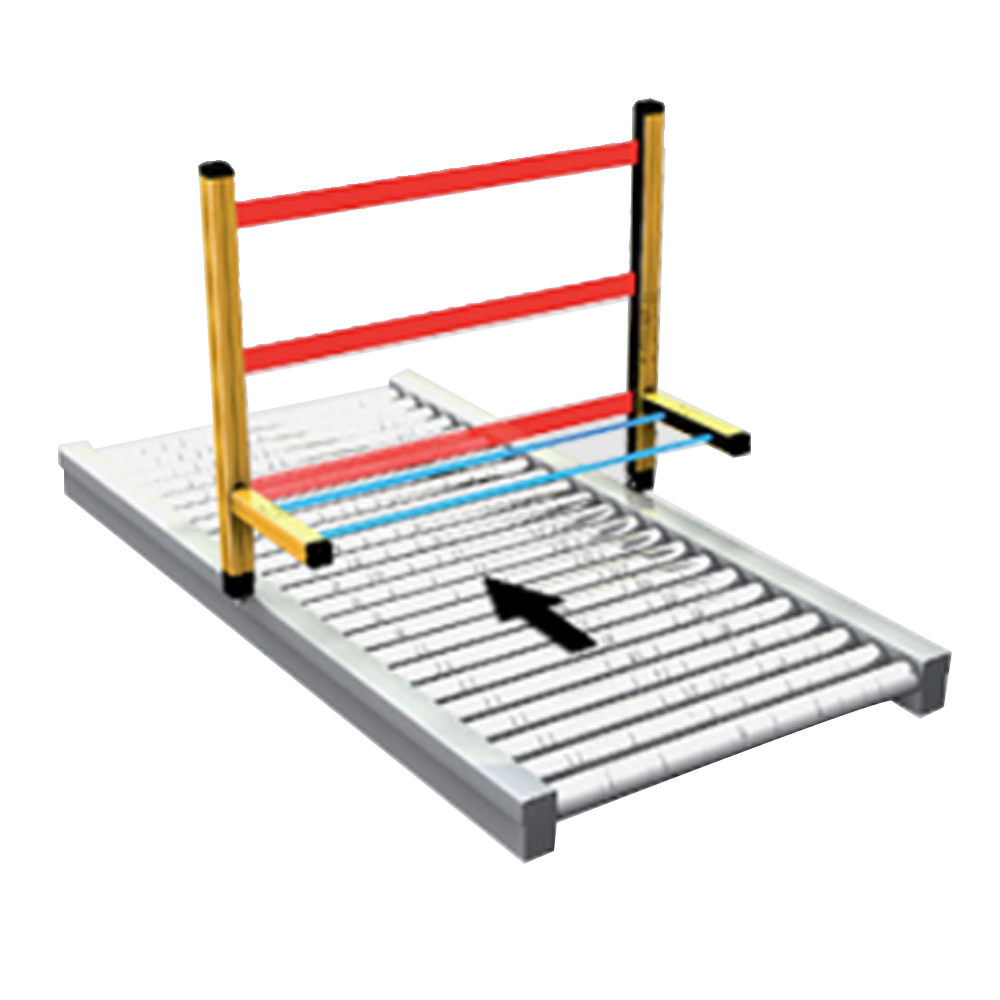 1360692 REER ACCESS CONTROL, MUTING FUNCTION, A/M RESET, EDM, MODULAR, CAT 4, 1220MM LENGTH(MM 4B TRX)