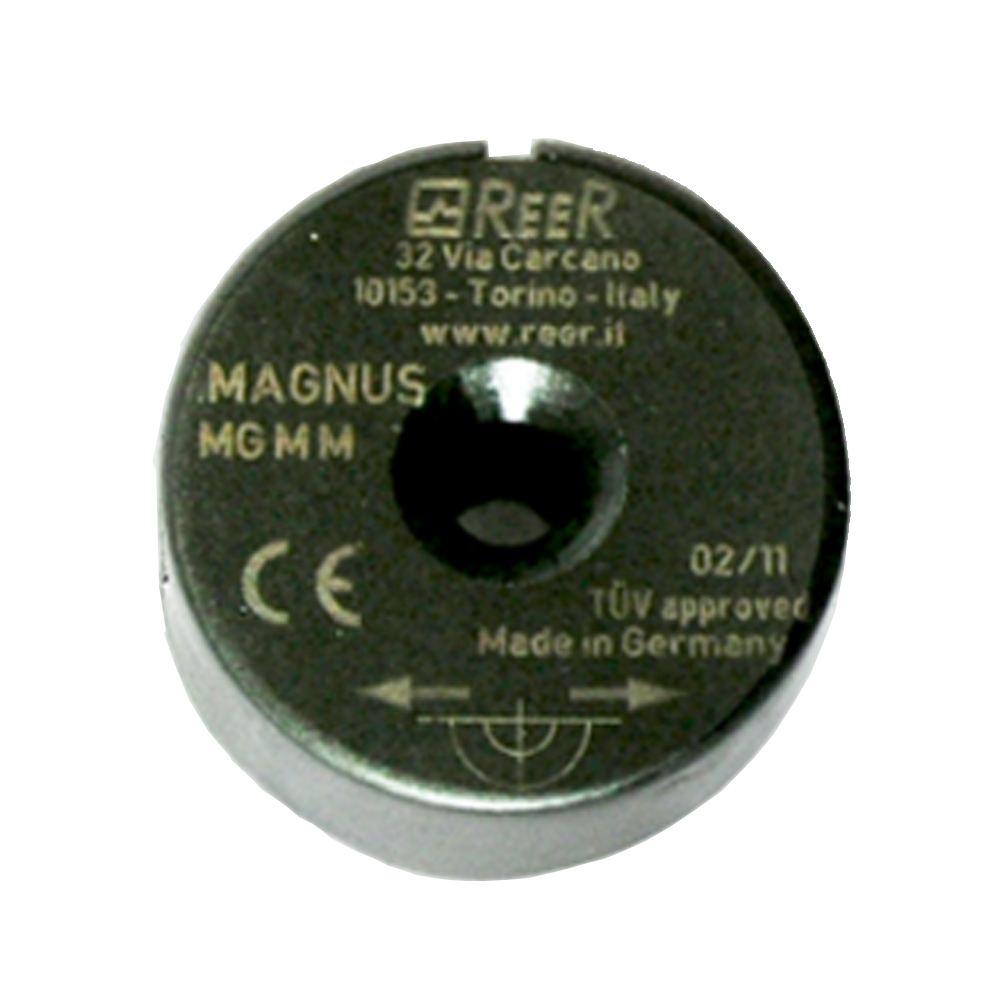 1291022 REER MAGNETIC SAFETY SWITCH, ACTUATOR MAGNET, ROUND, INCREASED SWITCHING RANGE, DIAM: M30(MG M M+)