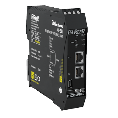 1250504 REER FIELBUS COMMUNICATION UNIT FOR MICRON, ETHERCAT, 128 MM LENGTH,(MI-BEC)