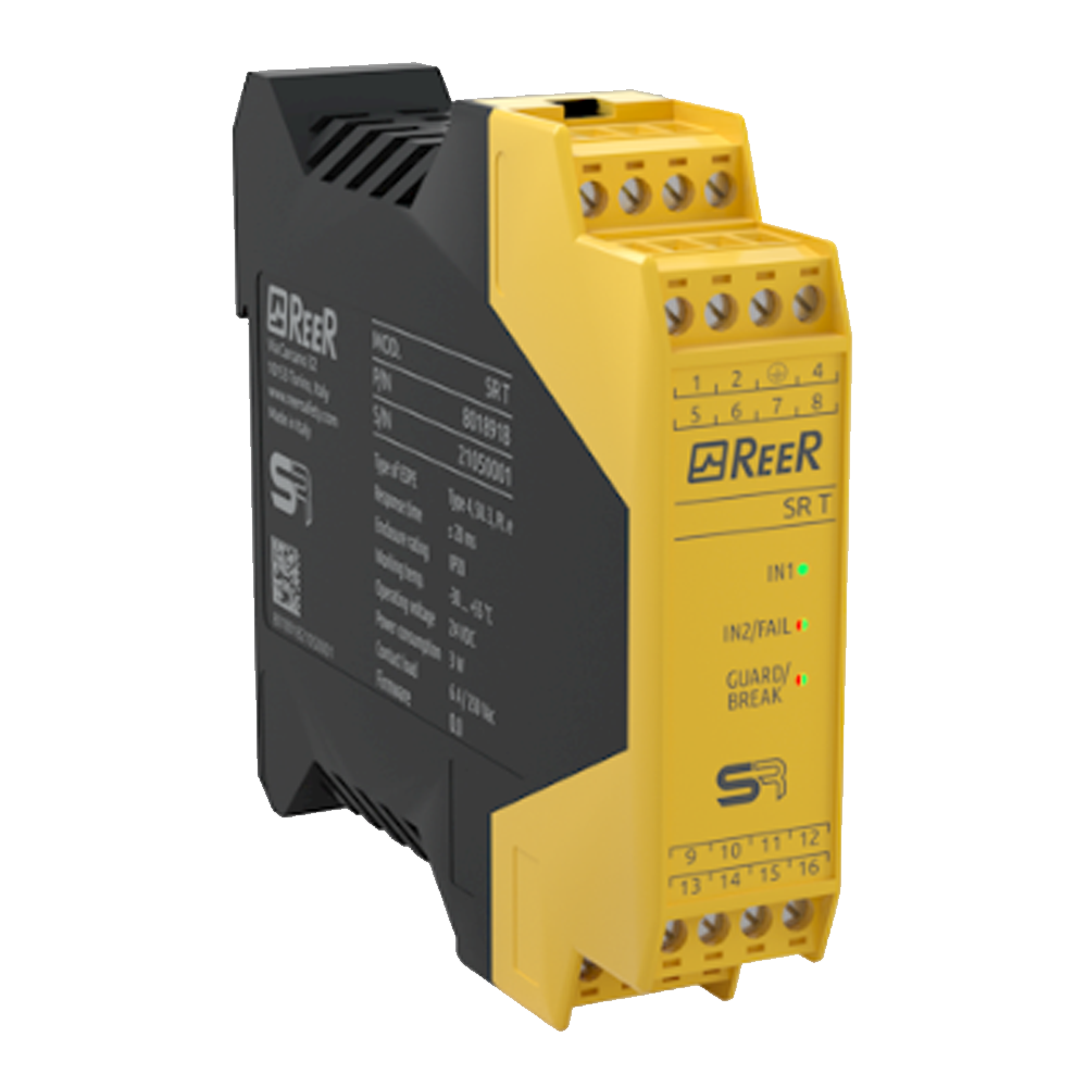 1330805 REER SAFETY INTERFACE FOR TWO-HAND CONTROLS, SCREW TERMINAL BLOCKS(SR T)