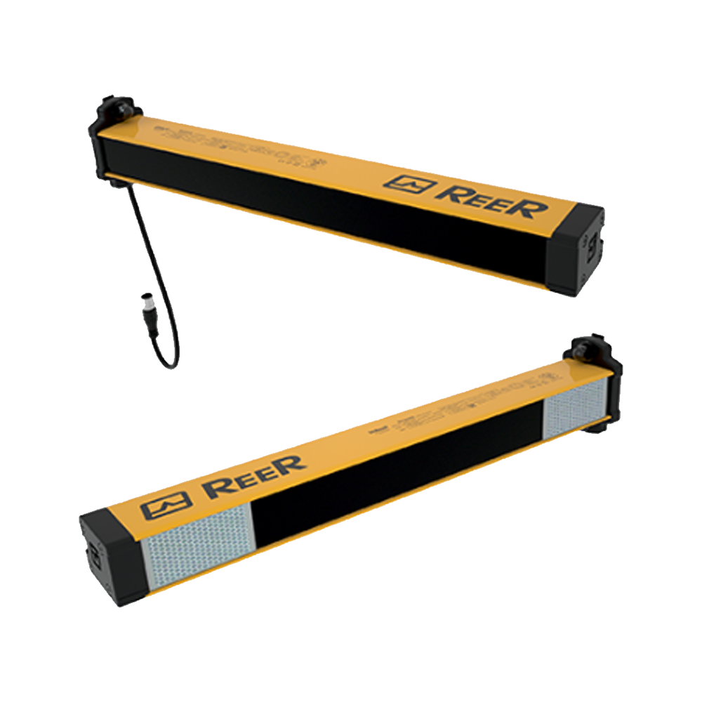 1390821 REER MUTING ARMS, L-LOGIC, 2 PARALLEL BEAMS, HIGH SPEED/TRANSPARENT PARTS, L: 870MM(MA L2P TRX VG)