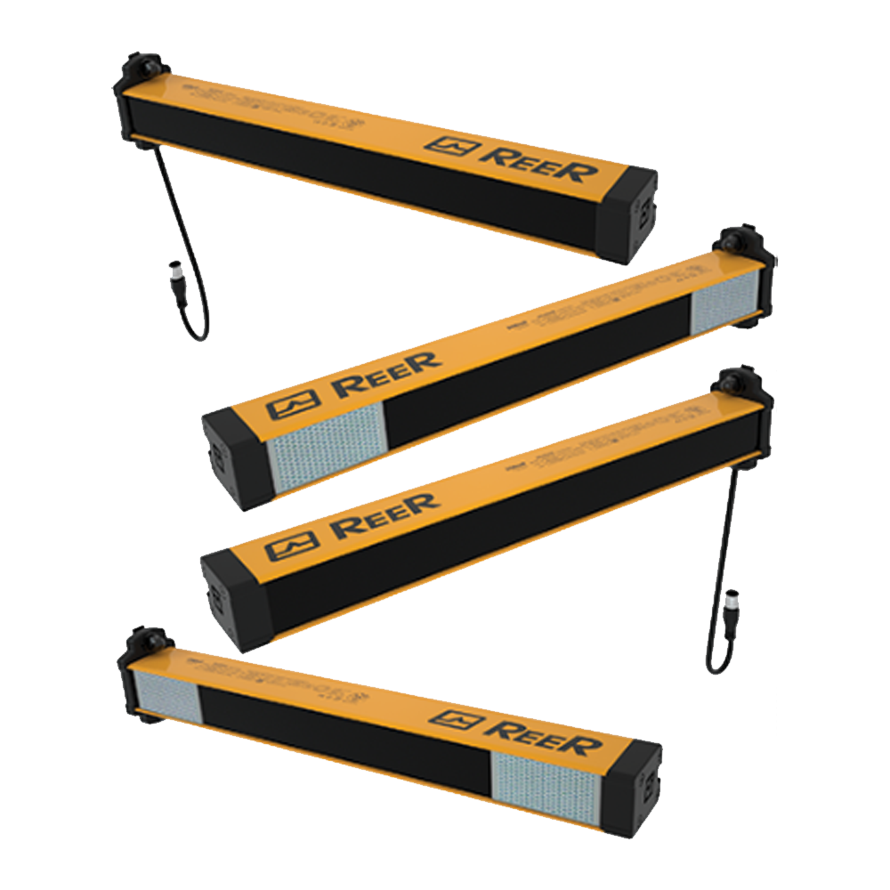 1390807 REER MUTING ARMS, T-LOGIC, 4 PARALLEL BEAMS, HIGH SPEED, LENGTH: 1020MM(MA T4P TRX V)