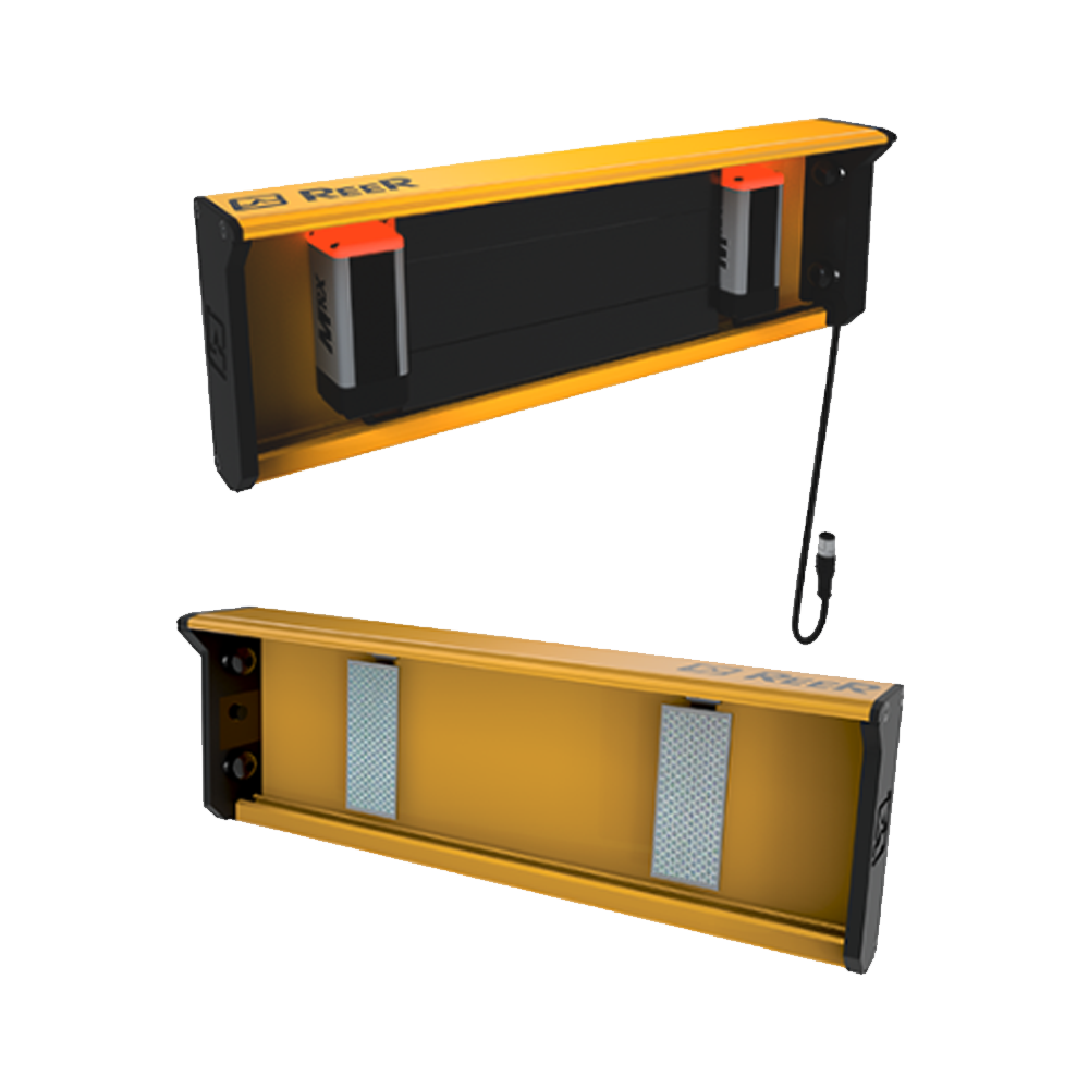 1390818 REER SET MUTING BRACKETS, 2 MTRX SENSOR, L-LOGIC, CROSSED/PARALLEL BEAM, L:790MM(MZ L2XP TRX G)