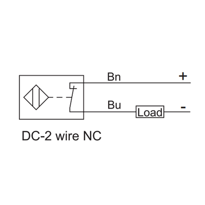 NI12-G18-CD6L-Q12 ELCO THREADED CYLINDRICAL INDUCTIVE SENSOR M18, SWITCHING DISTANCE 12 MM, NON-FLUSH, IP68, -30 TO 85 DEG C, 2-WIRE DC, M12 CONNECTOR
