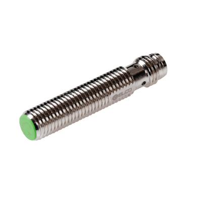 FI4-G12-CA41L-Q12 ELCO THREADED CYLINDRICAL INDUCTIVE SENSOR M12, SWITCHING DISTANCE 4 MM, FLUSH, IP68, -30 TO 85 DEG C, 2-WIRE AC/DC, M12 CONNECTOR