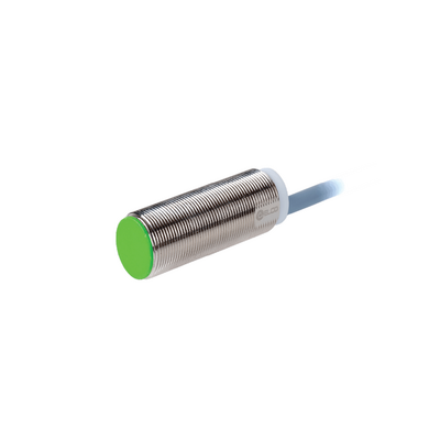 FI8-ZG18-OP6L ELCO S.S. THREADED CYLINDRICAL INDUCTIVE SENSOR M18, SWITCHING DISTANCE 8 MM, FLUSH, IP68, -40 TO 85 DEG C, PNP NO, CABLE PUR 2 M