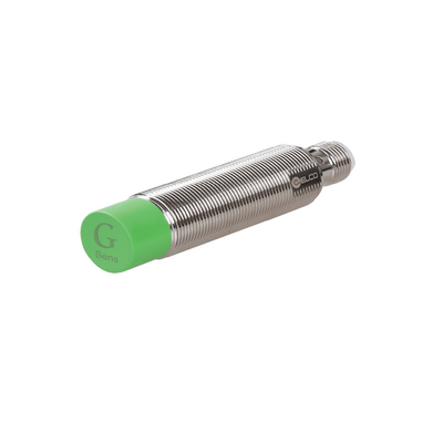 NI12-G18-CD6L-Q12 ELCO THREADED CYLINDRICAL INDUCTIVE SENSOR M18, SWITCHING DISTANCE 12 MM, NON-FLUSH, IP68, -30 TO 85 DEG C, 2-WIRE DC, M12 CONNECTOR