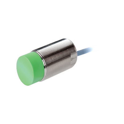 NI22-G30-CA41L ELCO THREADED CYLINDRICAL INDUCTIVE SENSOR M30, SWITCHING DISTANCE 22 MM, NON-FLUSH, IP68, -30 TO 85 DEG C, 2-WIRE AC/DC, CABLE 2 M