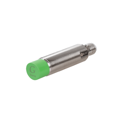 NI12-ZG18-OP6L-Q12 ELCO S.S. THREADED CYLINDRICAL INDUCTIVE SENSOR M18, SWITCHING DISTANCE 12 MM, NON-FLUSH, IP68, -40 TO 85 DEG C, PNP NO, M12 CONNECTOR