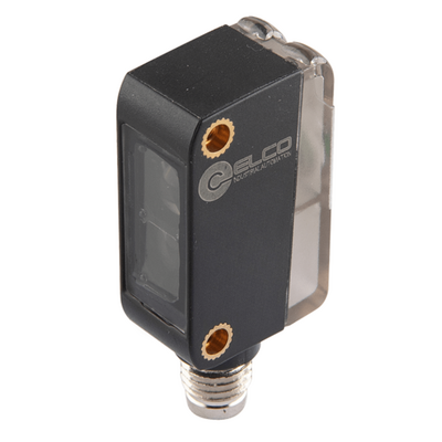 OS10S-RPCP6Q8 ELCO POLARIZED RETRO-REFLECTIVE SENSOR OS10S-SERIES, RED BEAM, OR:3M, PNP, LO/DO, 10 TO 30VDC, -20 TO 60 DEG C, SW FRQ:800HZ, IP67, M8 4-PIN