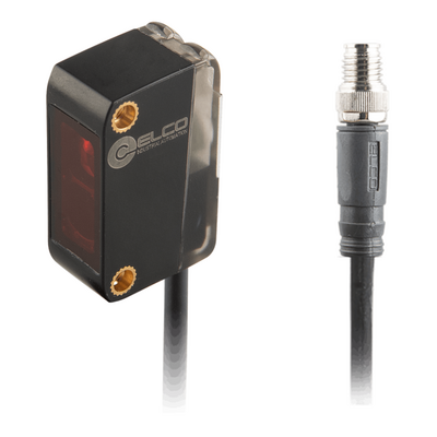 OS10S-SL6-0.3-Q8.3 ELCO PHOTOELECT SENSOR, OS10S-SERIES, OPPOSED, EMITTER, LASER BEAM, OR:30 M, 10TO30VDC, -20TO60 DEG C, 0.3 M+M8 3-PIN