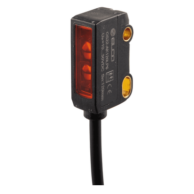 OS22-SS6 ELCO PHOTOELECT SENSORS, OS22-SERIES, OPPOSED, EMITTER, POINT LIGHT, OR:1 M, 10TO30VDC, -10TO50 DEG C, CABLE 2M