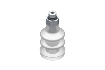 0221747 GIMATIC VACUUM CUP VG.LB16 SUCTION CUP, FDA-COMPLIANT SILICONE, 50 SHORE, M5 MALE, 0.31 IN. HEX WITH FDA-COMPLIANT SILICONE FOAM RING