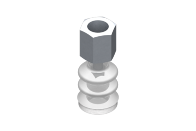 0221748 GIMATIC VACUUM CUP VG.LB16 SUCTION CUP, FDA-COMPLIANT SILICONE, 50 SHORE, G1/8? FEMALE, 0.51 IN. HEX WITH FDA-COMPLIANT SILICONE FOAM RING