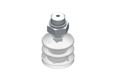 0221754 GIMATIC VACUUM CUP VG.LB22 SUCTION CUP, FDA-COMPLIANT SILICONE, 50 SHORE, G1/8? MALE, 0.51 IN. HEX WITH FDA-COMPLIANT SILICONE FOAM RING
