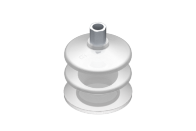 0221771 GIMATIC VACUUM CUP VG.LB53 SUCTION CUP, FDA-COMPLIANT SILICONE, 50 SHORE, G1/8" FEMALE, 0.47 IN. HEX WITH FDA-COMPLIANT SILICONE FOAM RING