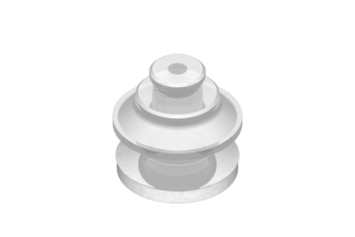0321551 GIMATIC VACUUM CUP VG.B22 SUCTION CUP IN FDA-COMPLIANT SILICONE, 50 SHORE, WITH COMPLIANT SILICONE FOAM RING