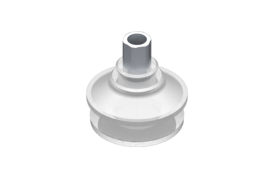 0321562 GIMATIC VACUUM CUP VG.B42 SUCTION CUP, FDA-COMPLIANT SILICONE, 50 SHORE, G1/8? FEMALE, 12 MM HEX WITH COMPLIANT SILICONE FOAM RING