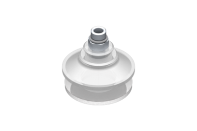 0321564 GIMATIC VACUUM CUP VG.B42 SUCTION CUP, FDA-COMPLIANT SILICONE, 50 SHORE, G1/8? MALE, 12 MM HEX WITH COMPLIANT SILICONE FOAM RING
