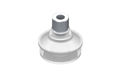 0321565 GIMATIC VACUUM CUP VG.B42 SUCTION CUP, FDA-COMPLIANT SILICONE, 50 SHORE, G1/8? FEMALE, 16 MM HEX WITH COMPLIANT SILICONE FOAM RING