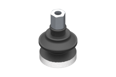 0321600 GIMATIC VACUUM CUP SUCTION CUP VG.B22 EPDM 50 SHORE, M5 FEMALE, HEX 8MM WITH SILICONE RING