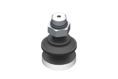 0321604 GIMATIC VACUUM CUP SUCTION CUP VG.B22 EPDM 50 SHORE, G1/8 MALE, HEX 13MM WITH SILICONE RING